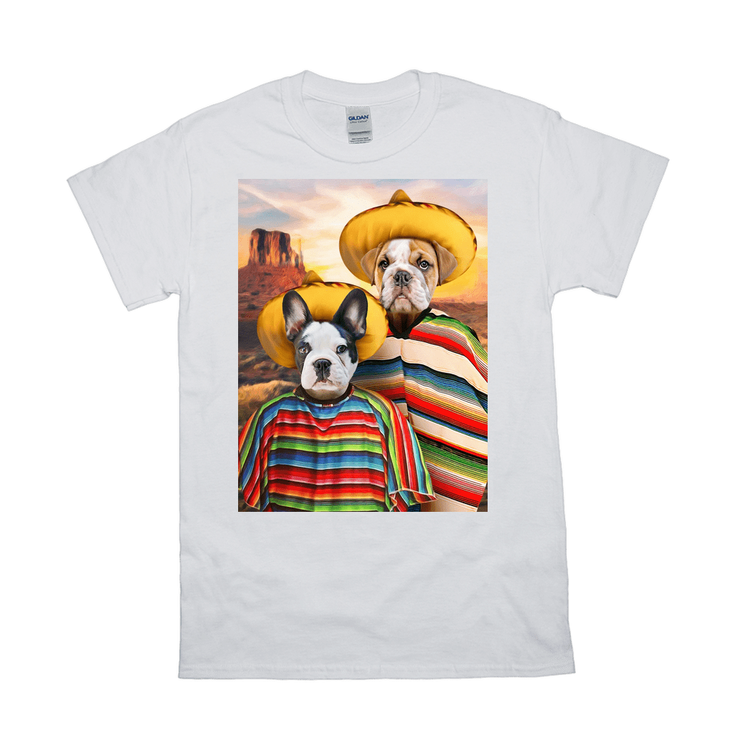 '2 Amigos' Personalized 2 Pet T-Shirt