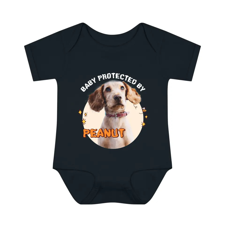 Live Customization: Baby Protected By Pet Onesie