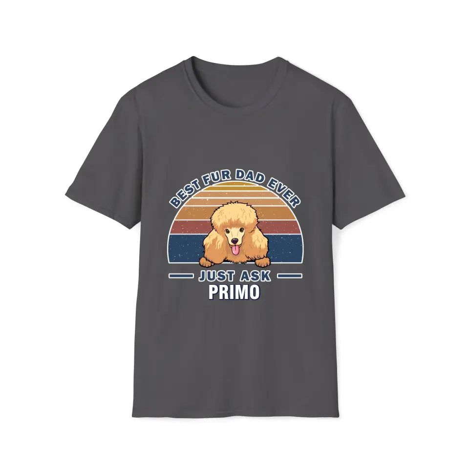 Best Fur Dad - Personalized T Shirt