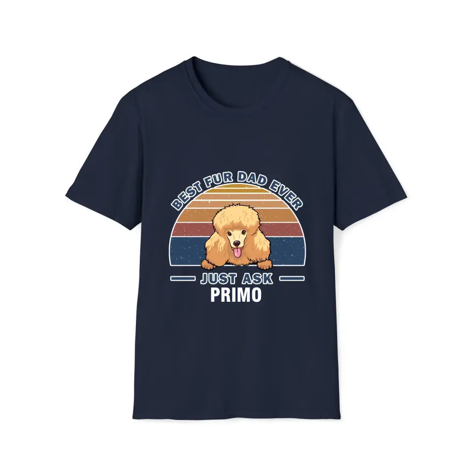 Best Fur Dad - Personalized T Shirt