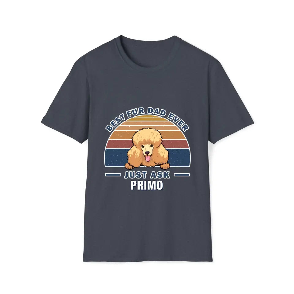 Best Fur Dad - Personalized T Shirt