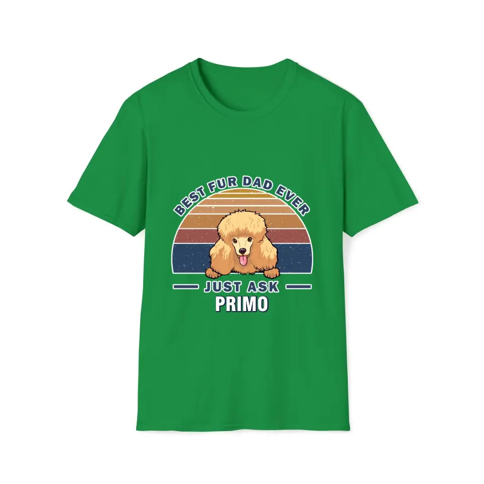 Best Fur Dad - Personalized T Shirt