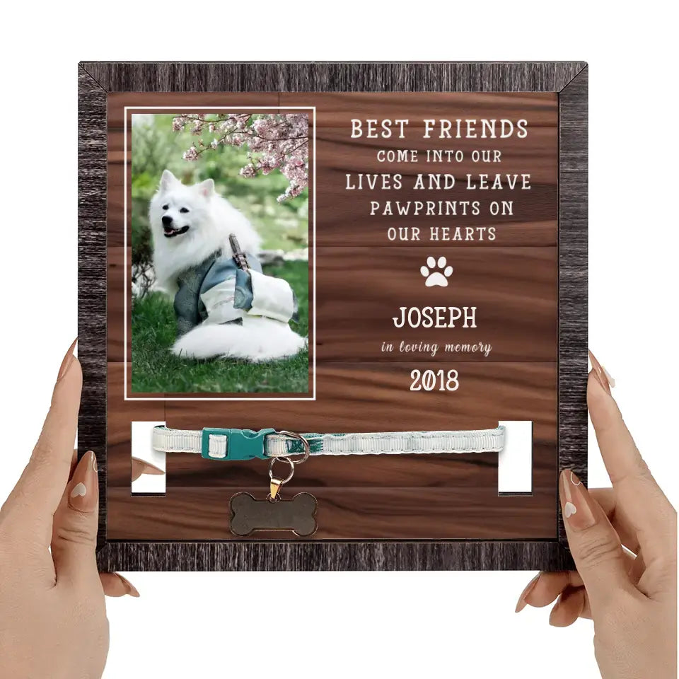 Personalized Pet Loss Sign, Dog Memorial Gifts For Loss Of Dog, Pet Loss Gifts, Dog Memorial Picture Frame