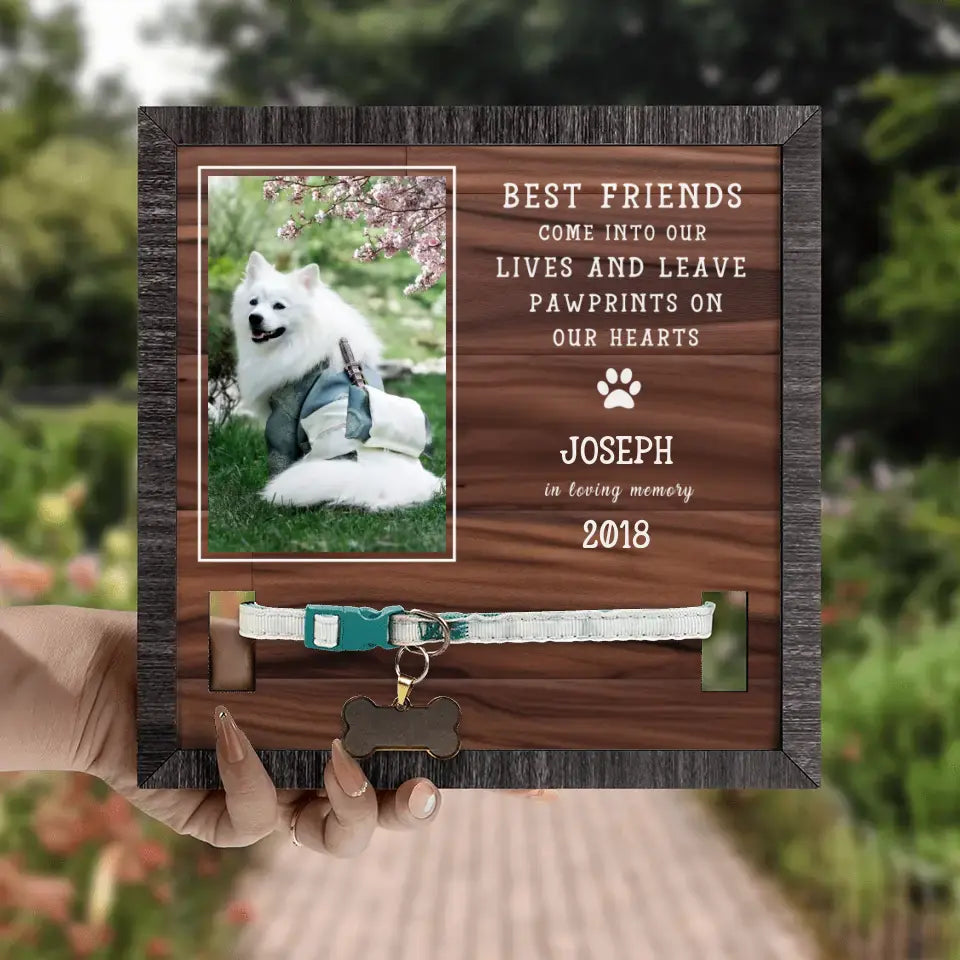 Personalized Pet Loss Sign, Dog Memorial Gifts For Loss Of Dog, Pet Loss Gifts, Dog Memorial Picture Frame