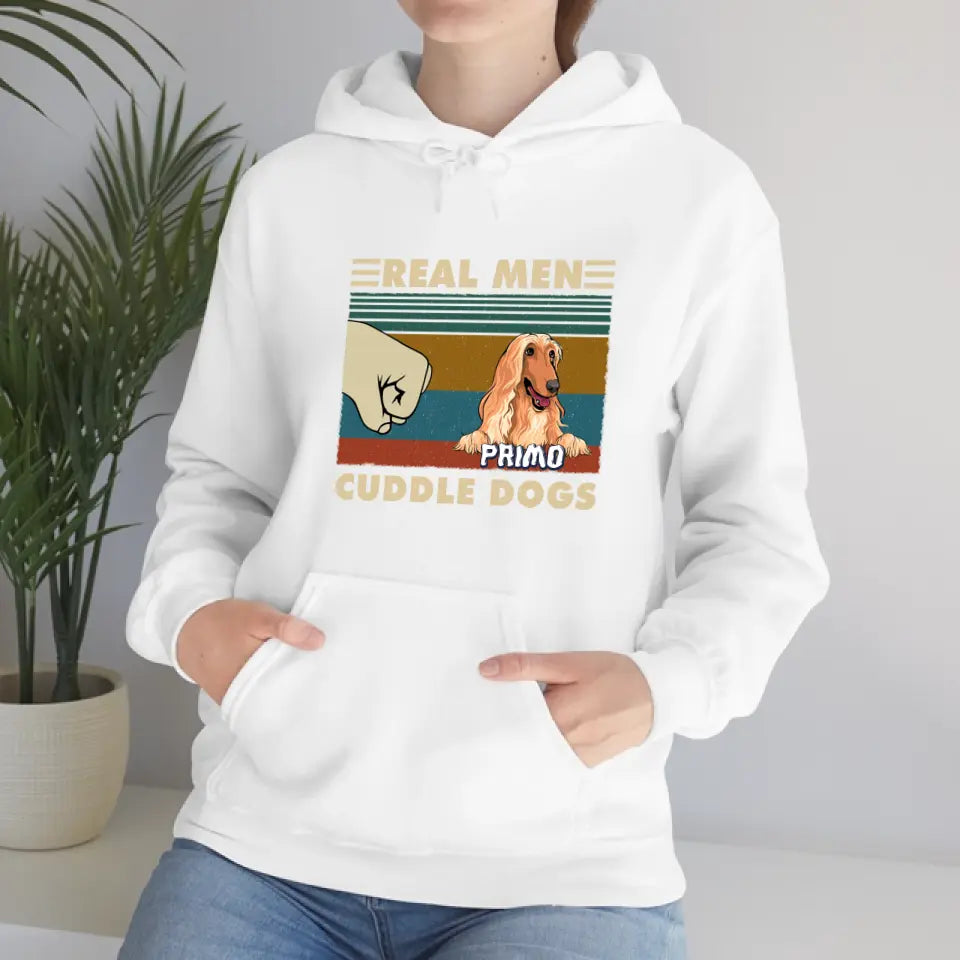 Real Men Cuddle Dogs - Hoody