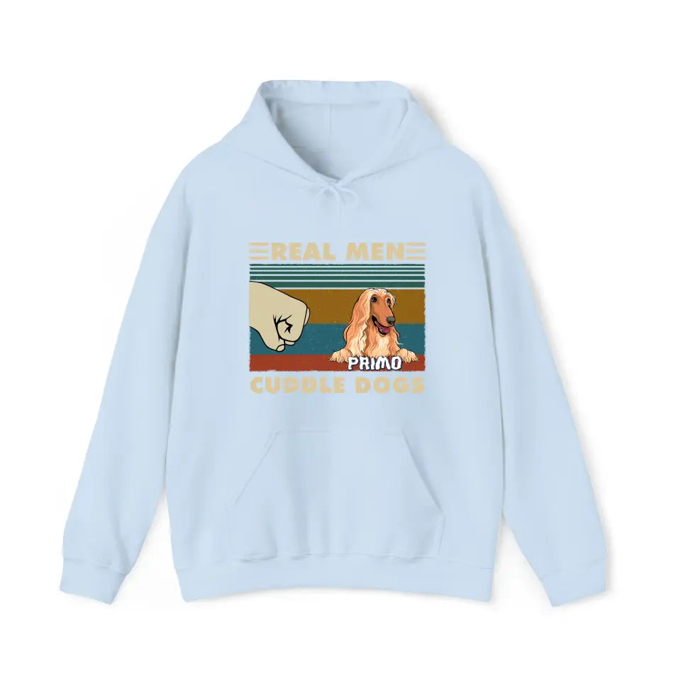 Real Men Cuddle Dogs - Hoody