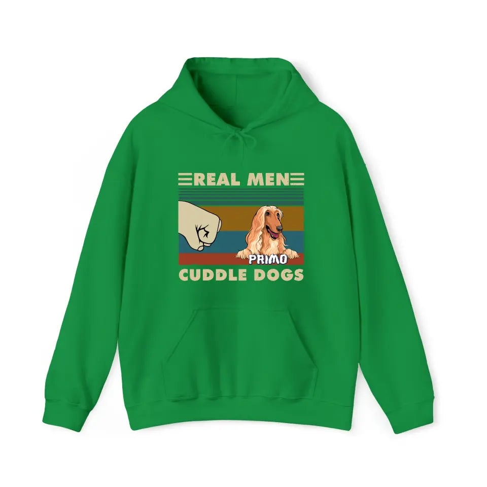 Real Men Cuddle Dogs - Hoody