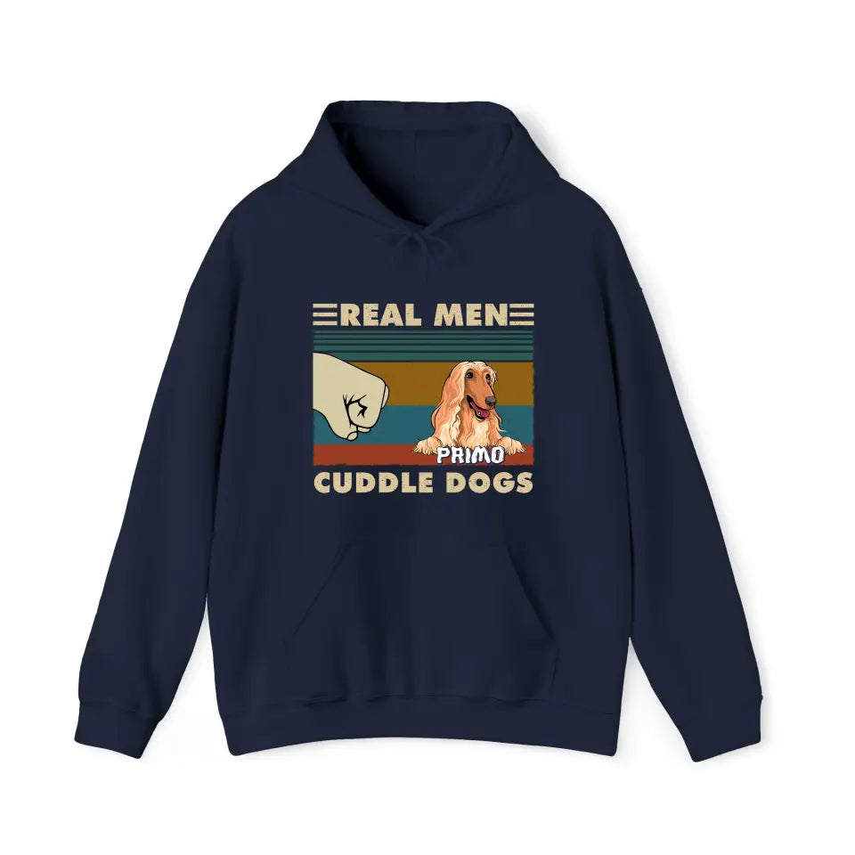 Real Men Cuddle Dogs - Hoody