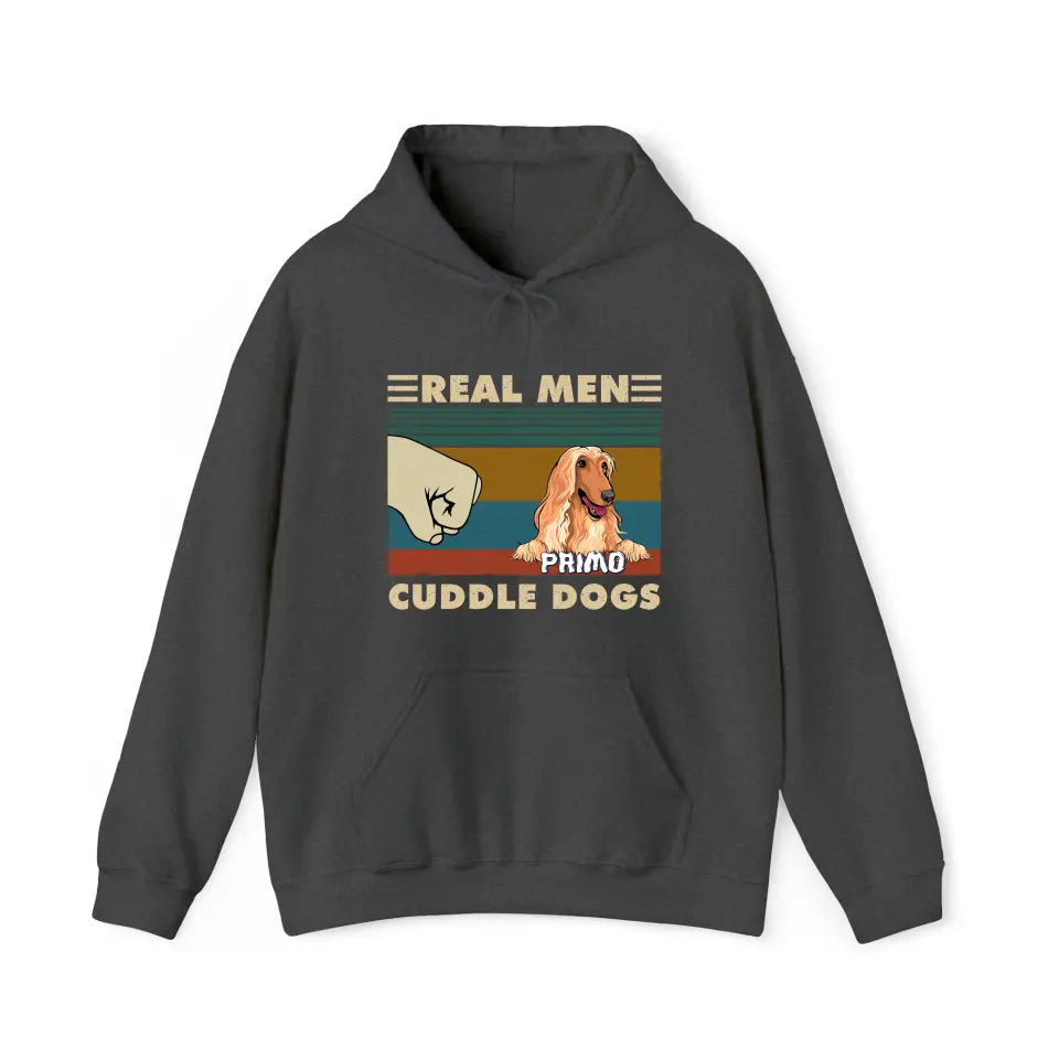 Real Men Cuddle Dogs - Hoody