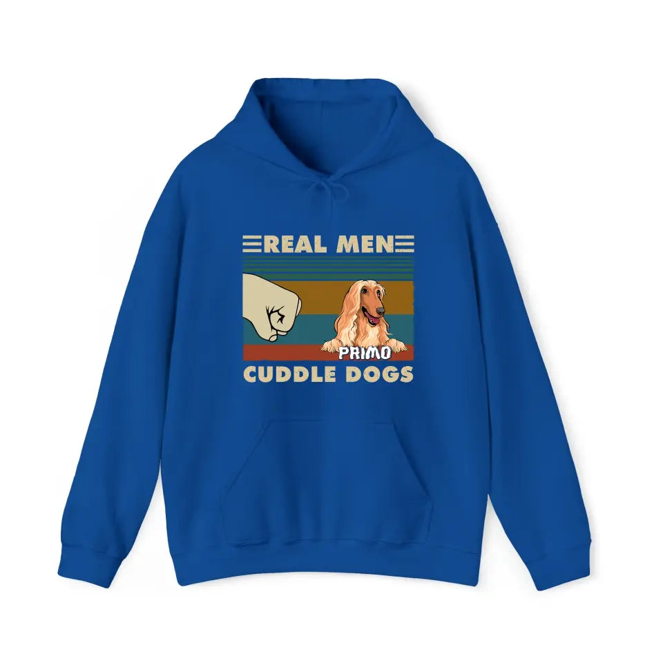 Real Men Cuddle Dogs - Hoody