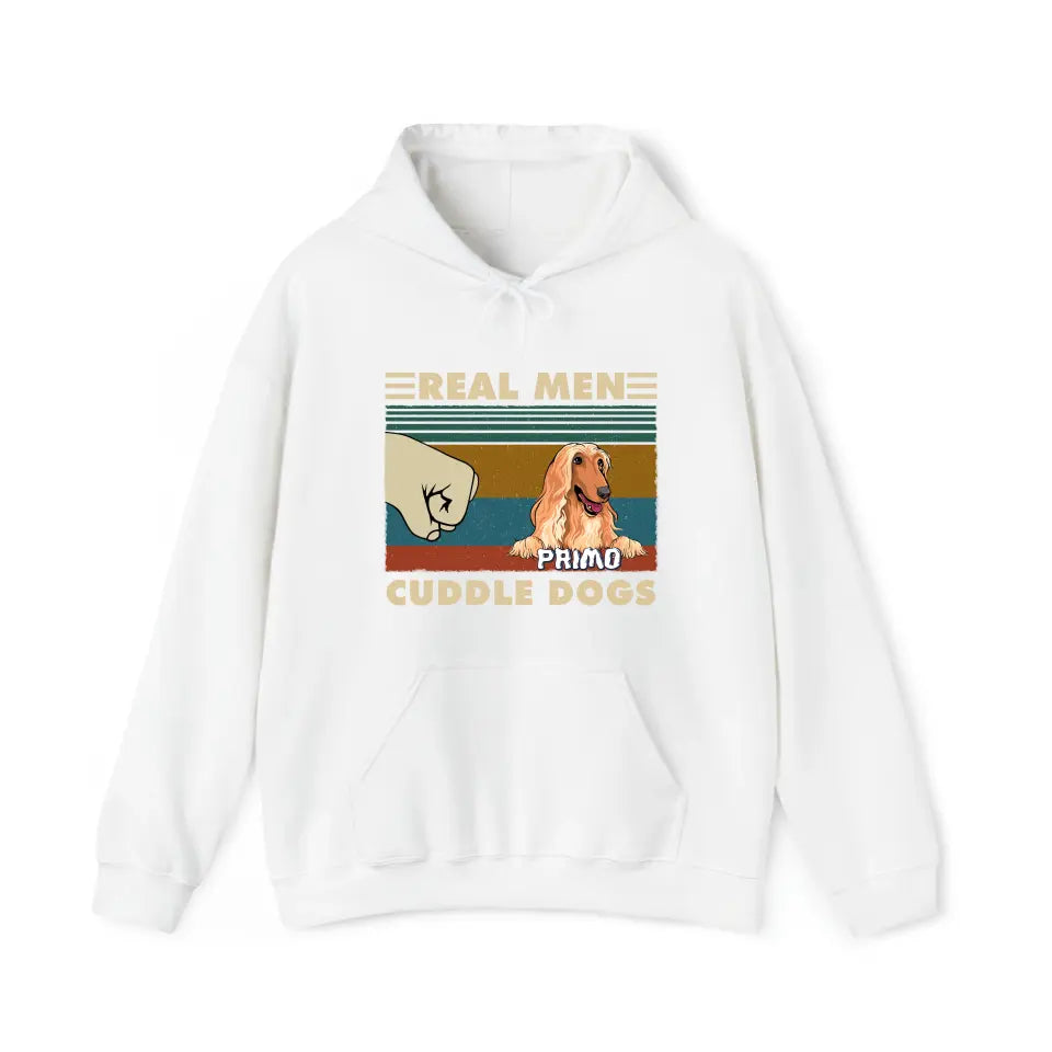 Real Men Cuddle Dogs - Hoody