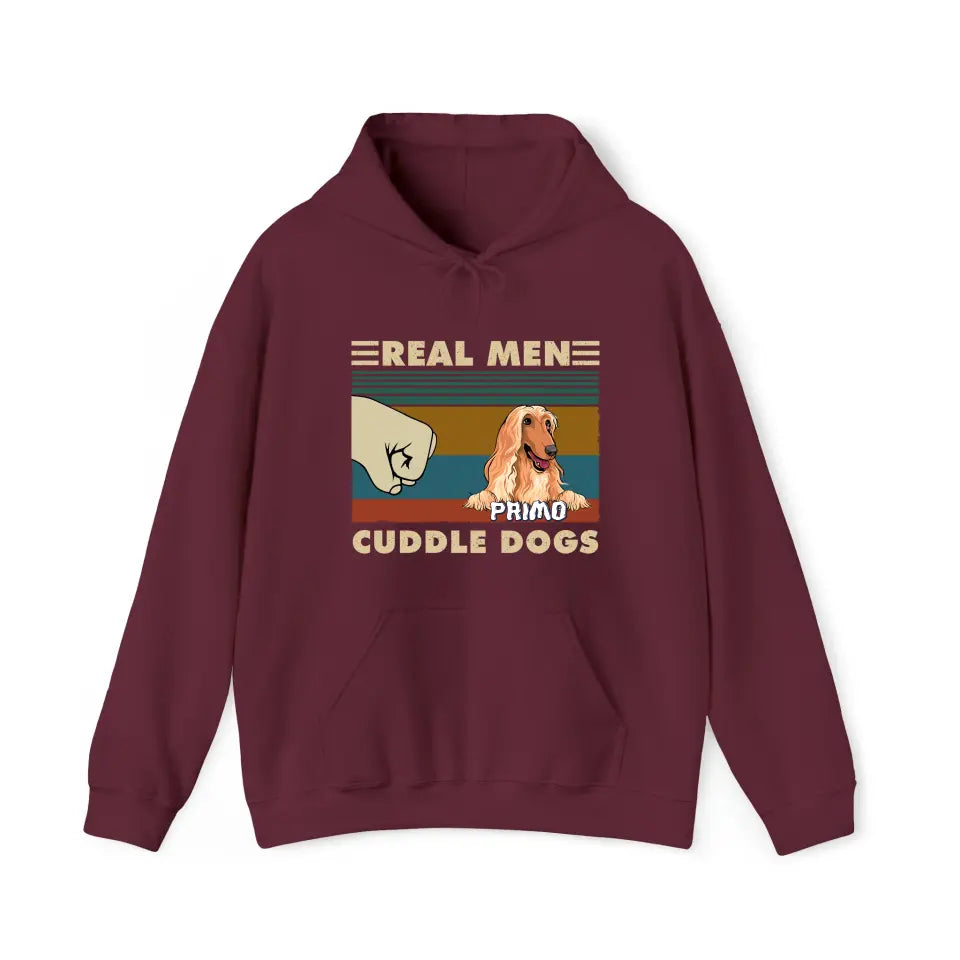 Real Men Cuddle Dogs - Hoody