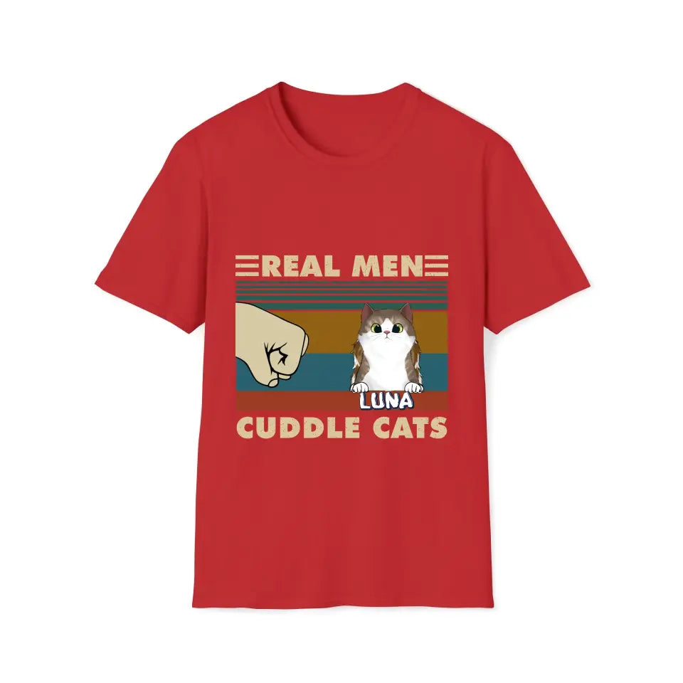 Real Men Cuddle Cats - Hoody