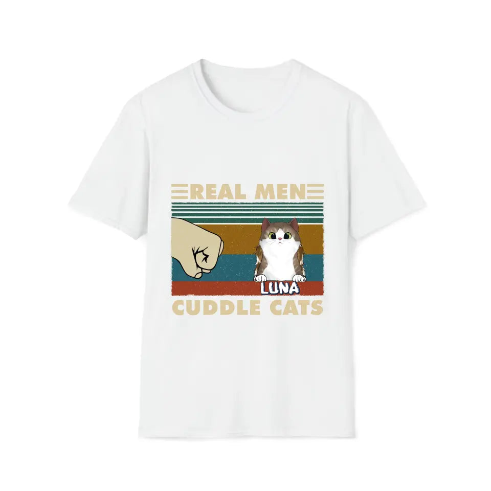 Real Men Cuddle Cats - Hoody