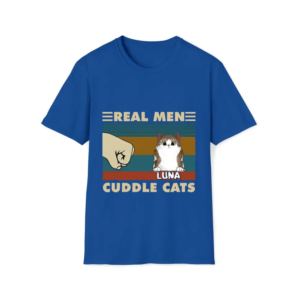 Real Men Cuddle Cats - Hoody