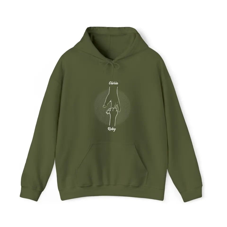 Hand in Hand Personalized Hoodie