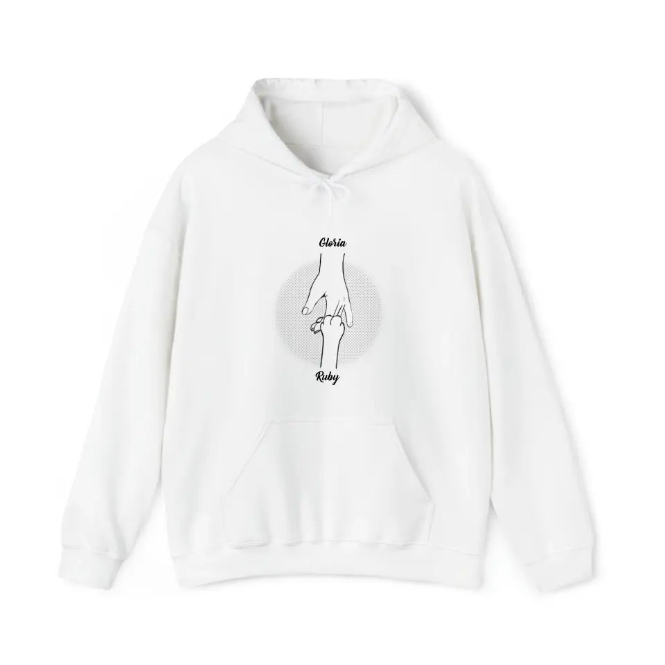 Hand in Hand Personalized Hoodie