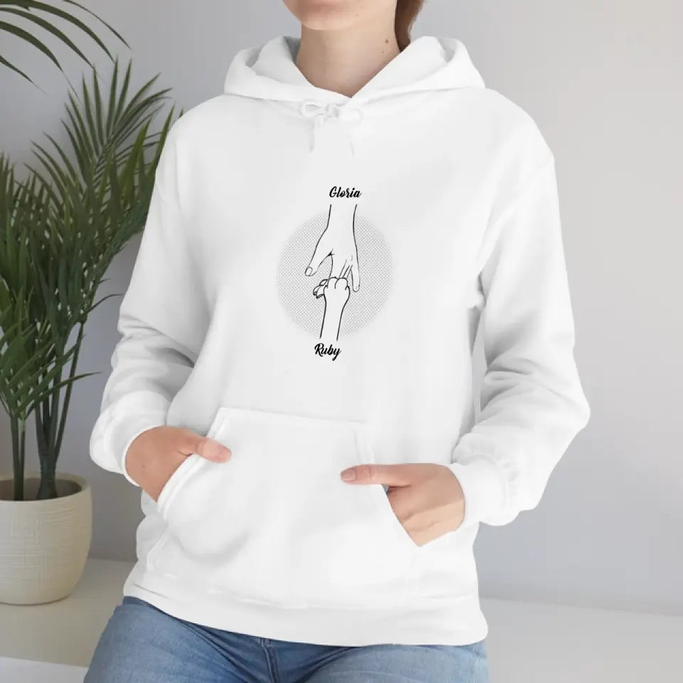 Hand in Hand Personalized Hoodie