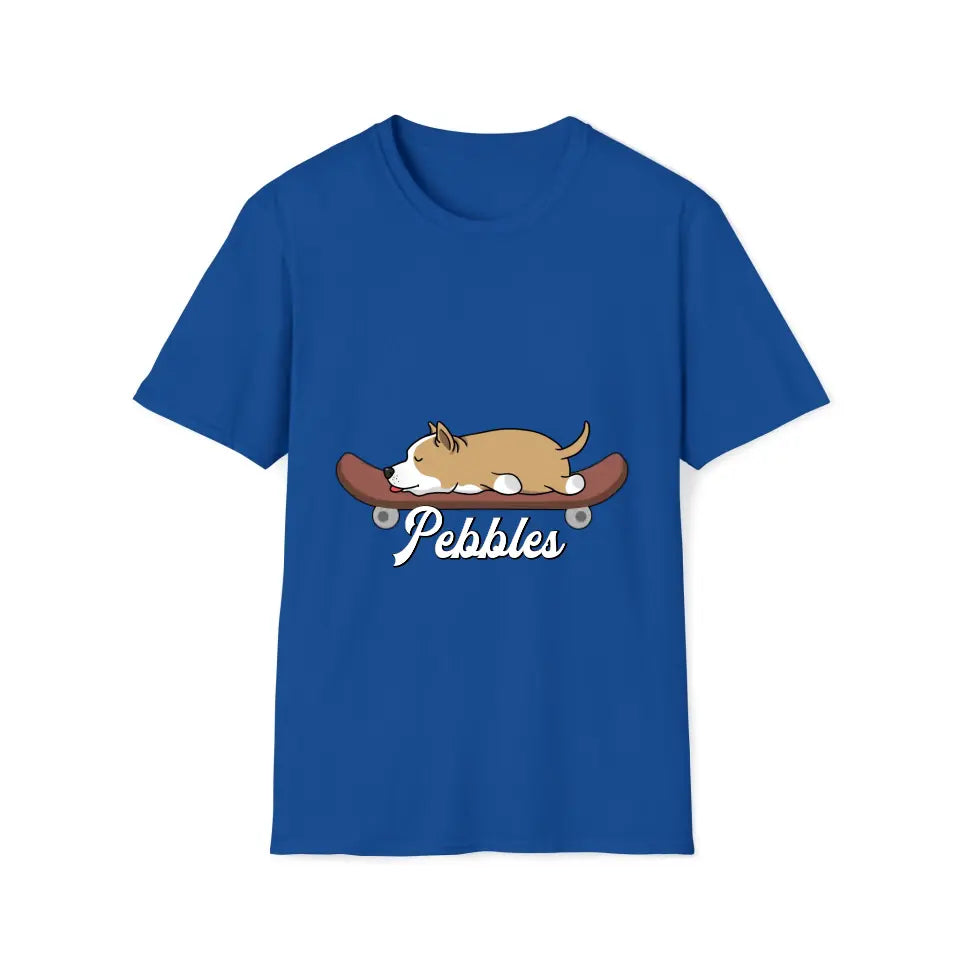 Skater Dog -Personalizable T Shirt