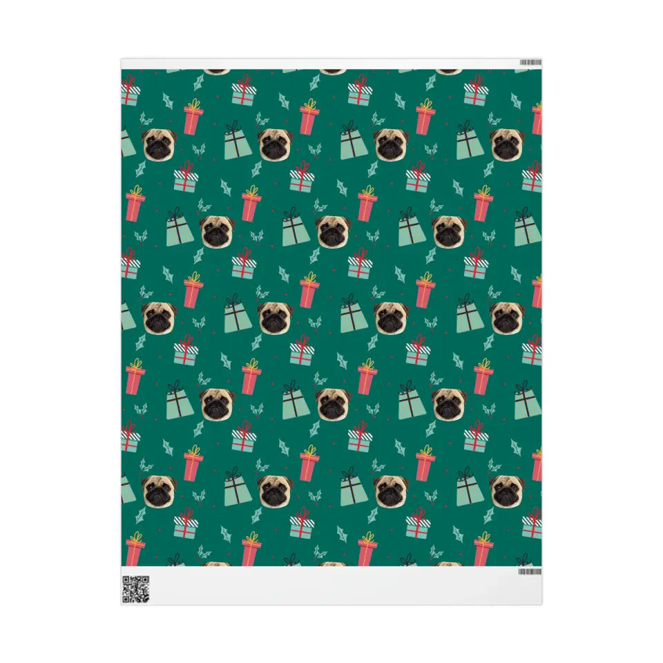 Live Customization Personalized Pet/Human Wrapping Paper