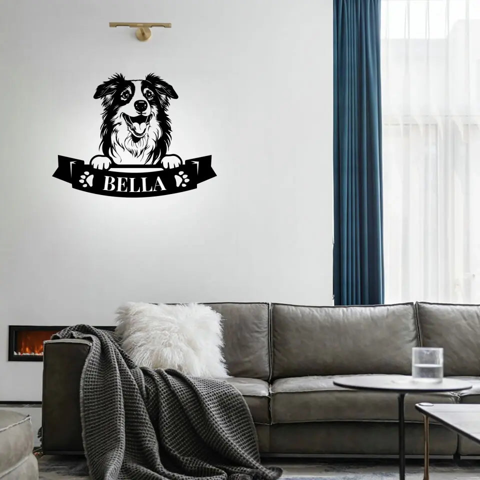 Home Decor Die-Cut Metal Signs