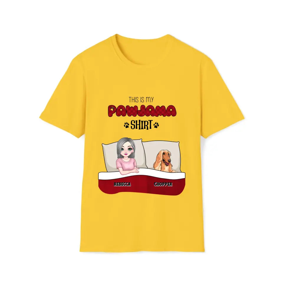 Pawjama T-Shirt (Man/Woman) & Up to 3 Pets