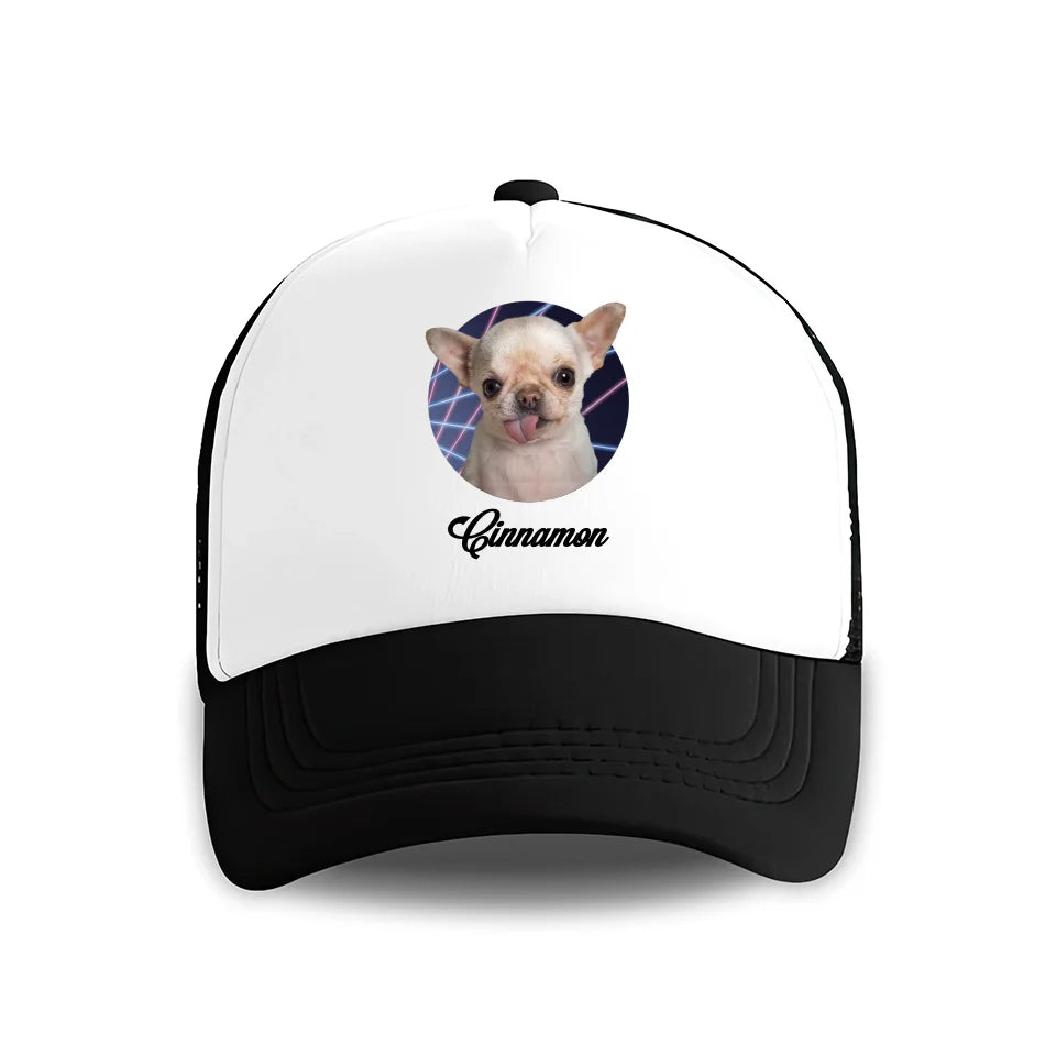Live Preview Custom Pet Trucker Hats