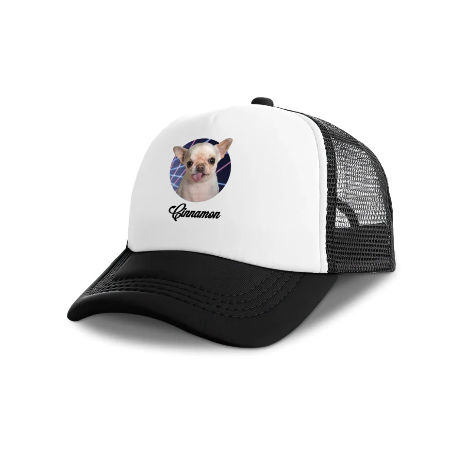 Live Preview Custom Pet Trucker Hats
