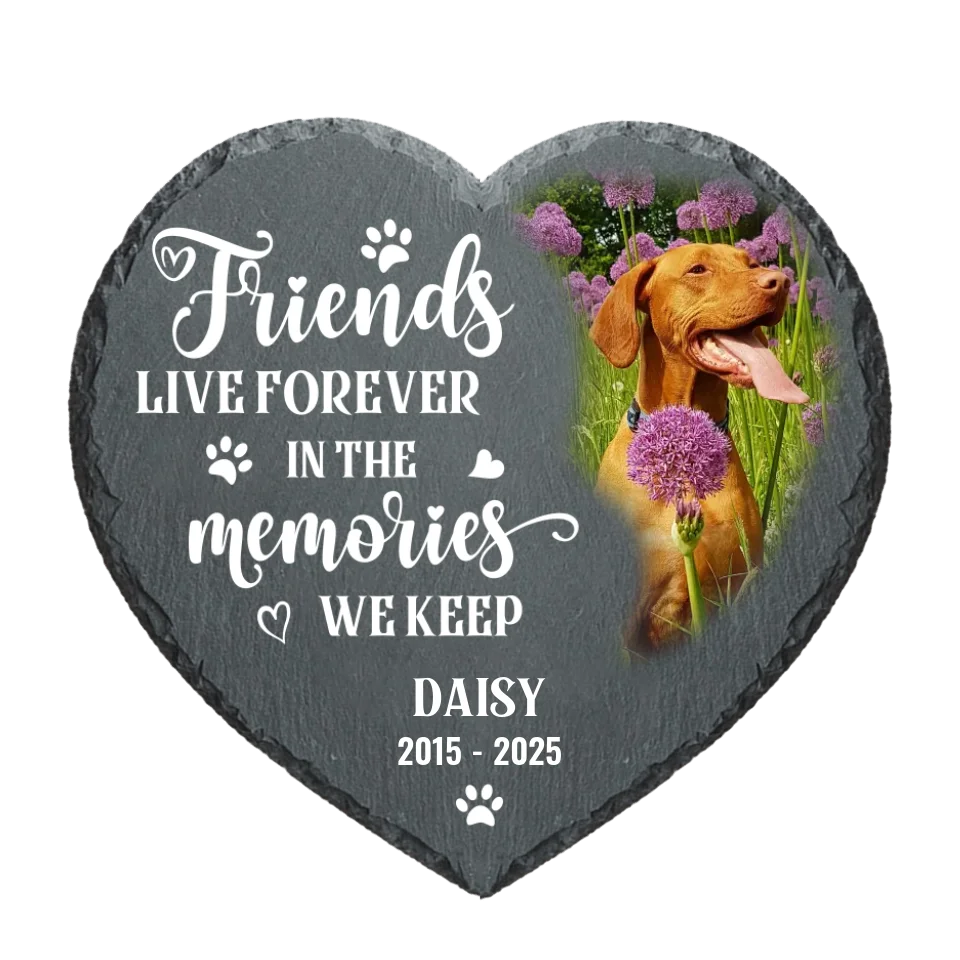 Personalized Pet Memorial Stone