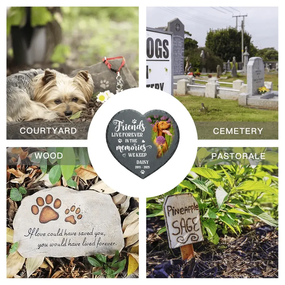 Personalized Pet Memorial Stone