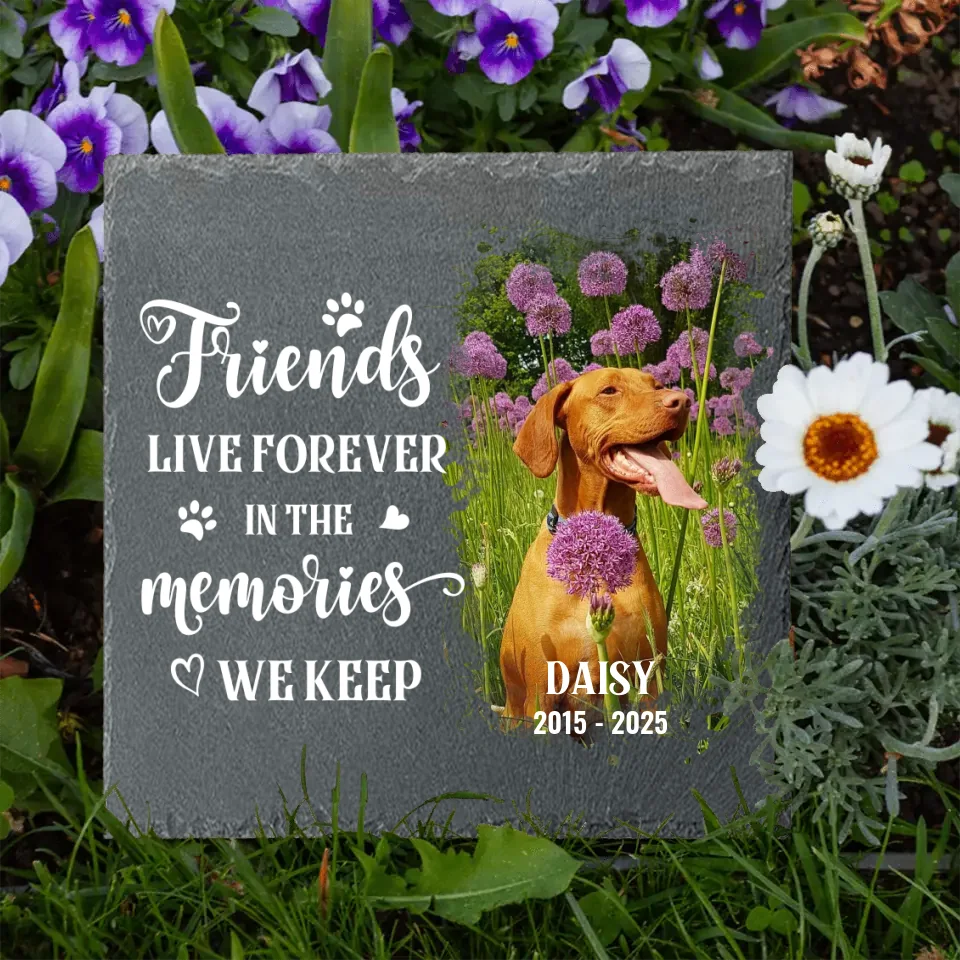 Personalized Pet Memorial Stone