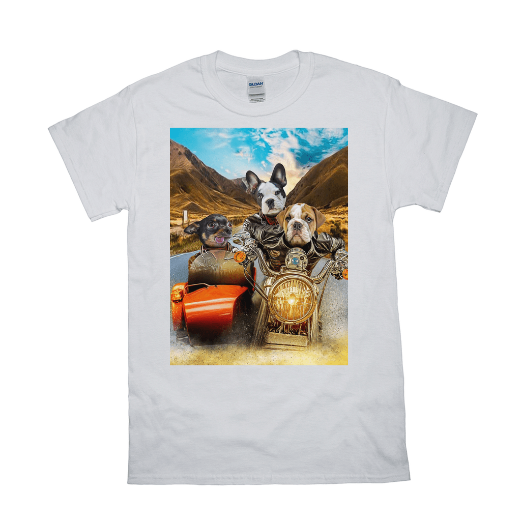 'Harley Wooferson' Personalized 3 Pet T-Shirt