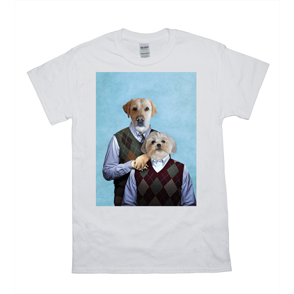 'Step Doggos' Personalized 2 Pet T-Shirt