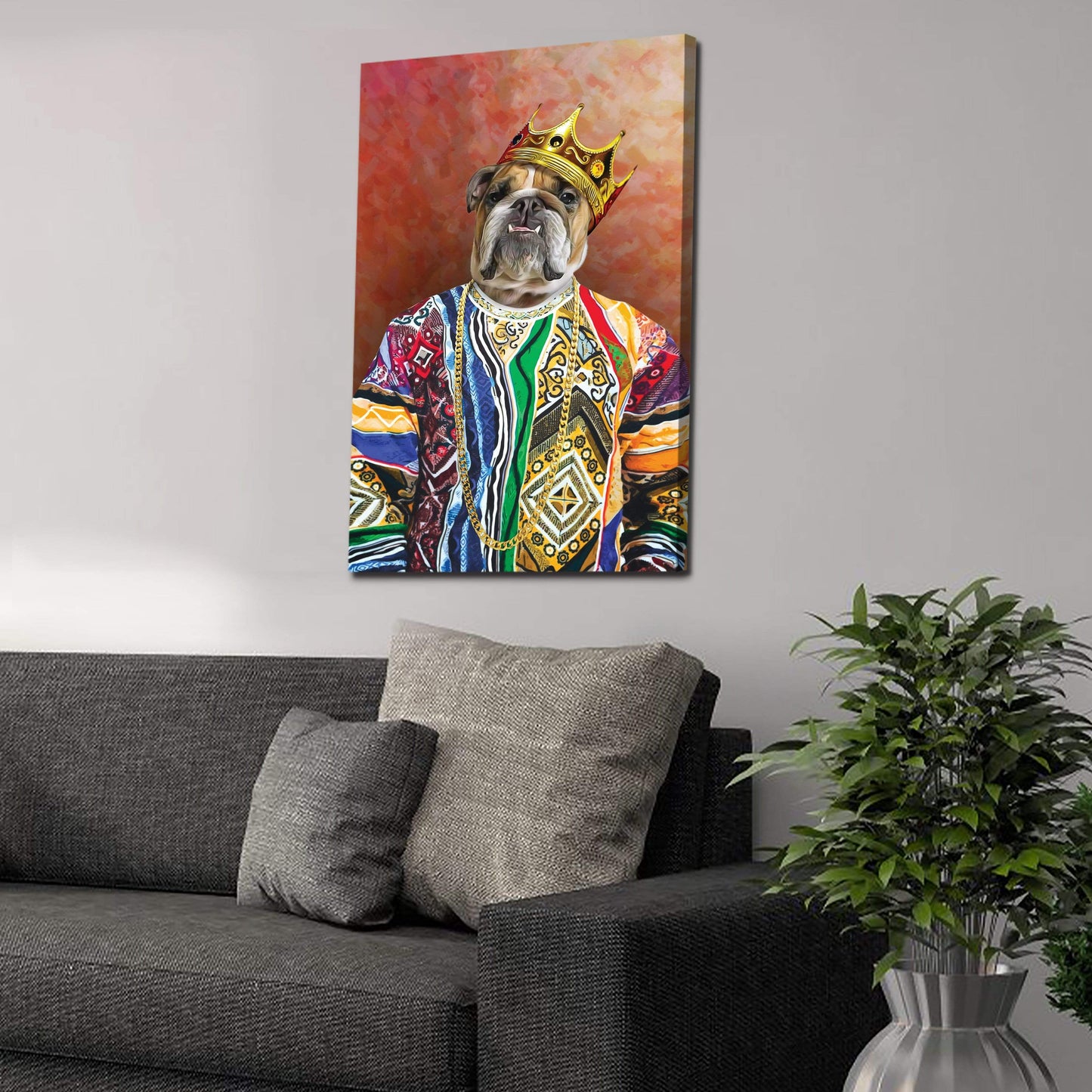 Notorious D.O.G. Personalized Canvas