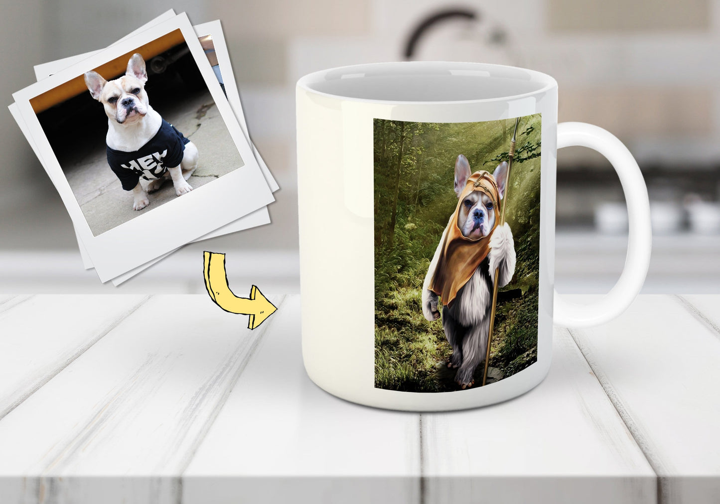 'Dogg-E-Wok' Custom Pet Mug