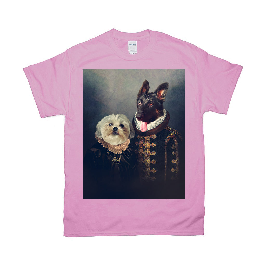 'Duke And Duchess' Personalized 2 Pet T-Shirt