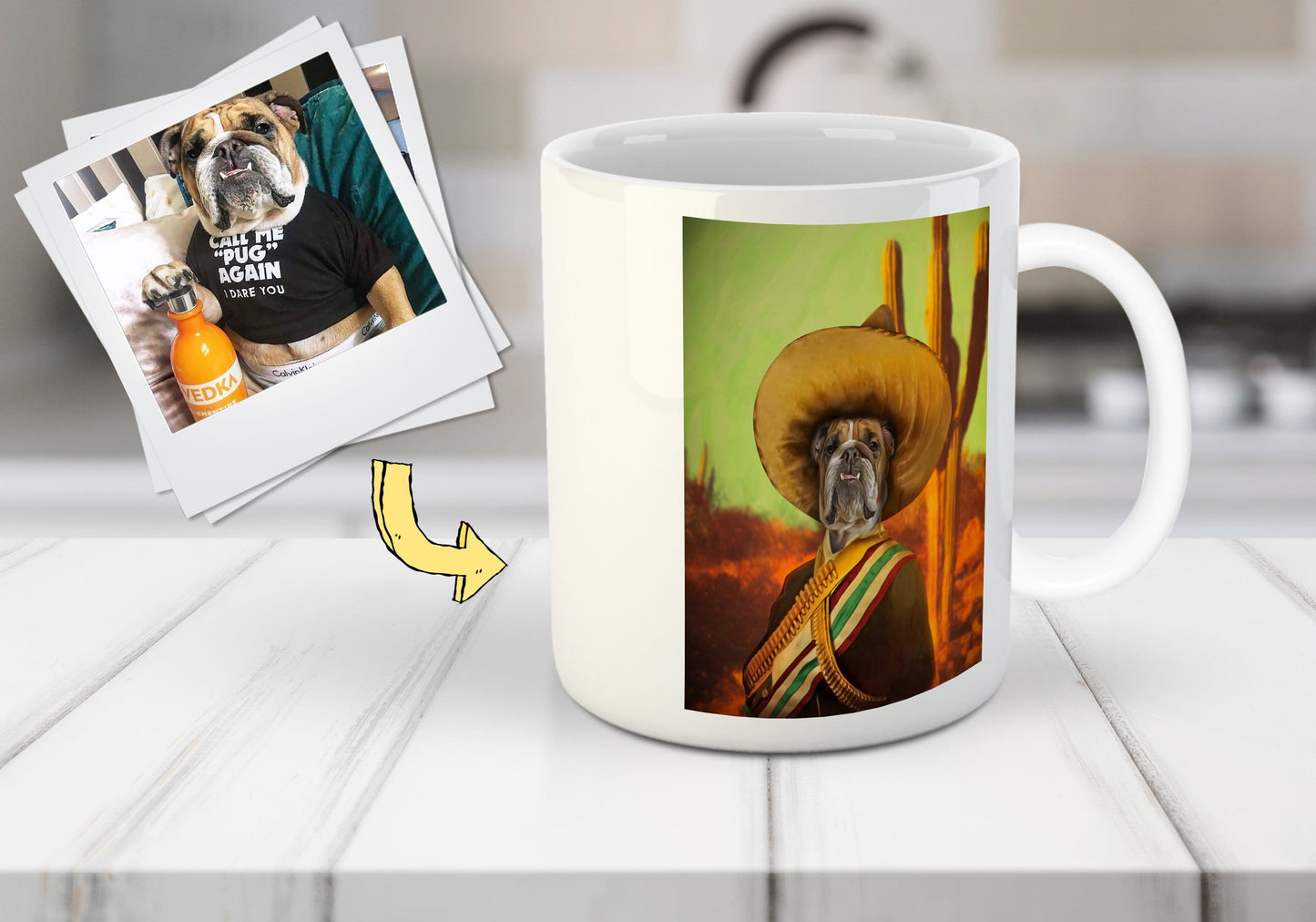 'El Jefe' Custom Pet Mug
