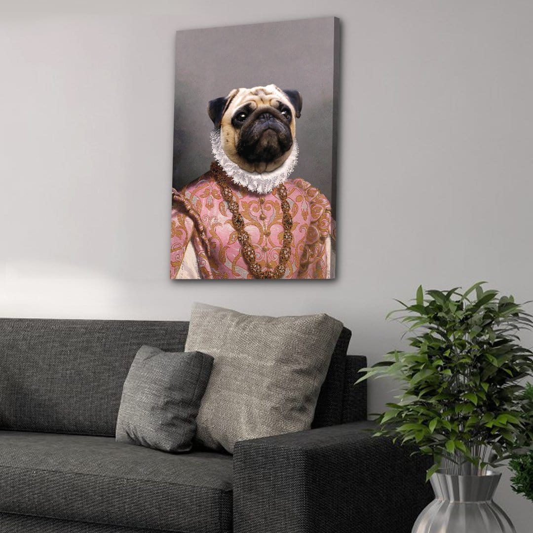 The Archduchess: Personalized Pet Canvas