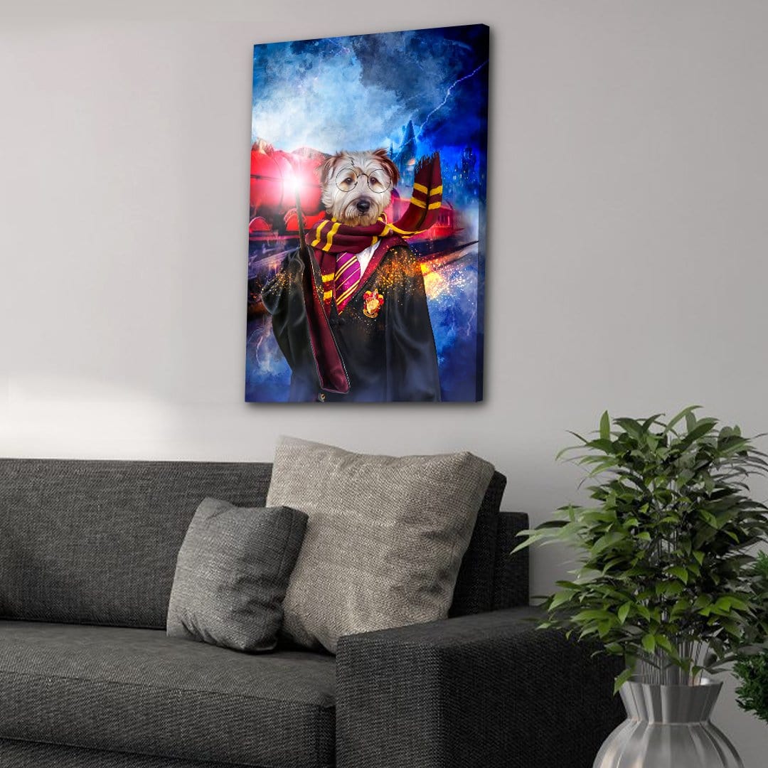 'Harry Dogger' Personalized Pet Canvas