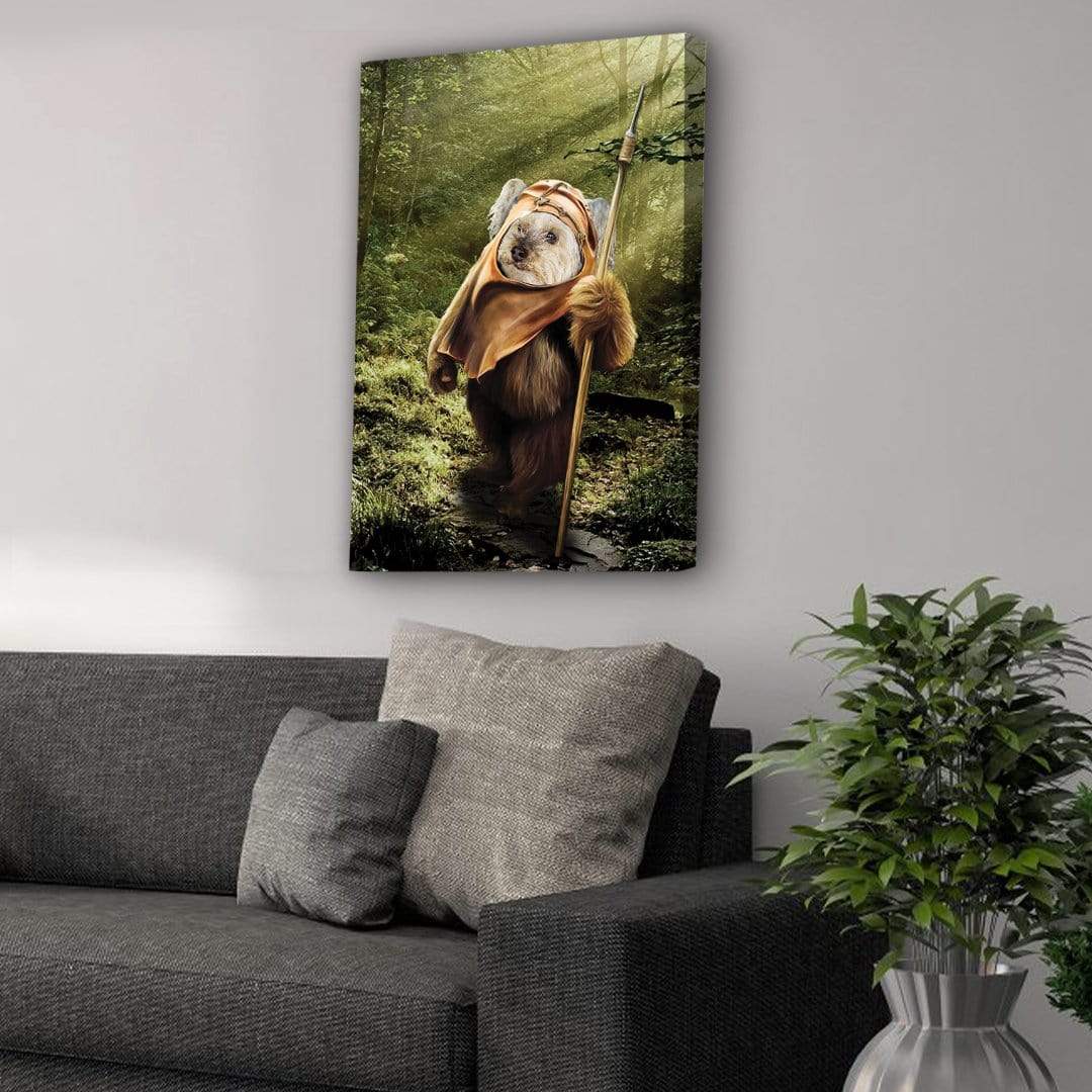 Dogg-E-Wok Personalized Canvas