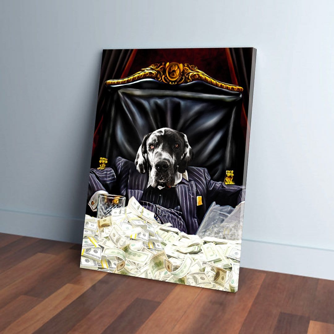 'ScarPaw' Personalized Pet Canvas