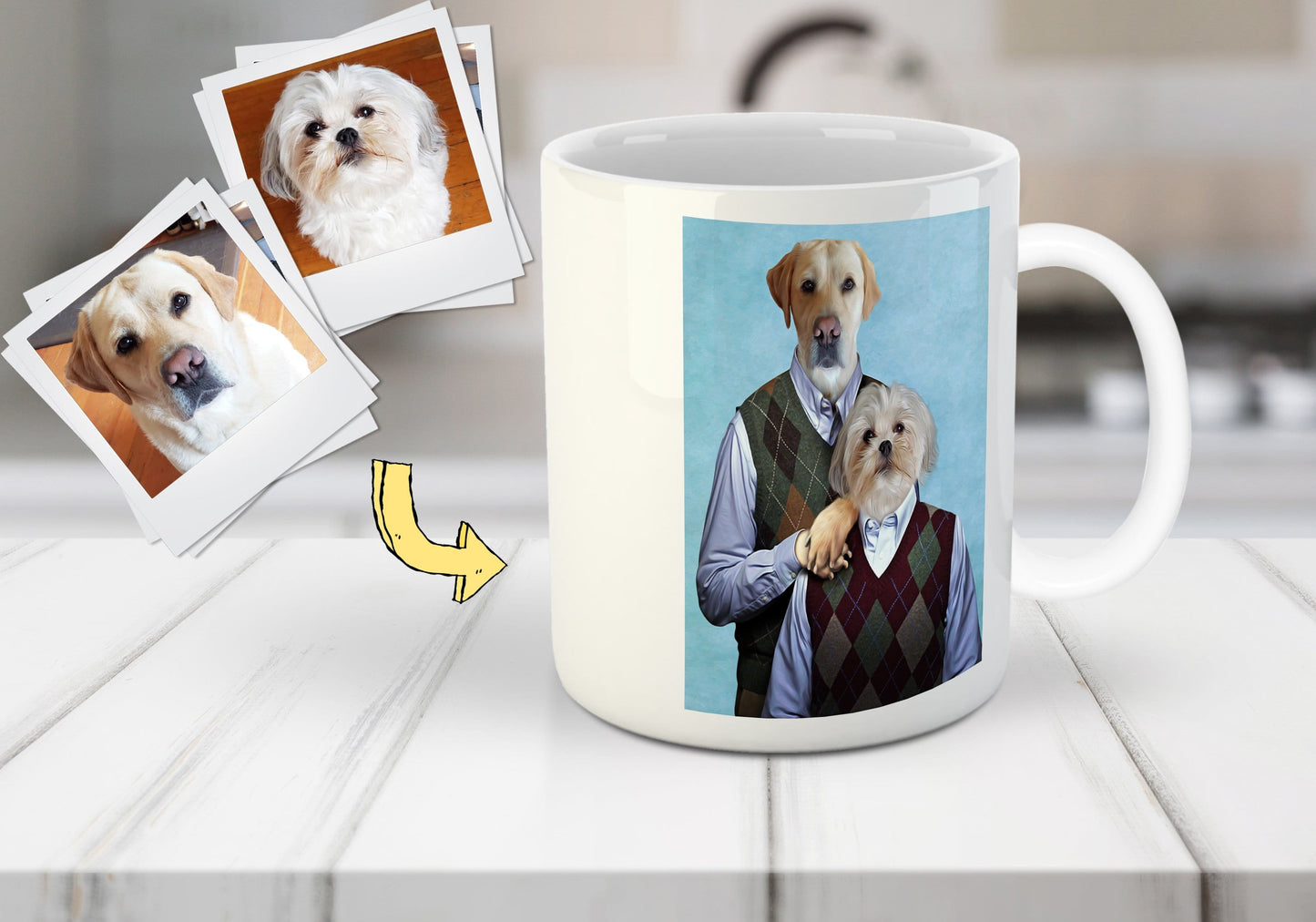 'Step Doggos' Custom Pet Mug