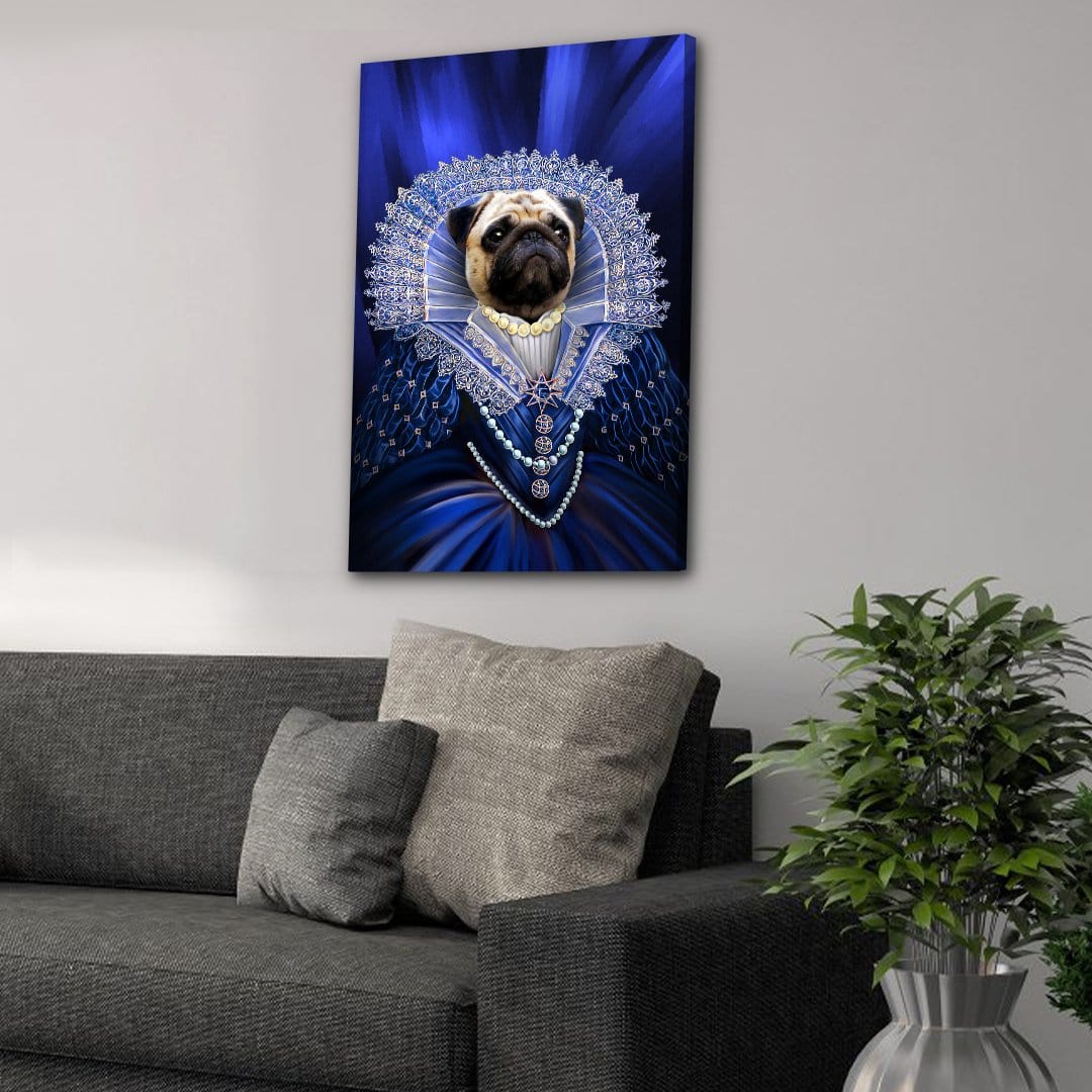 'The Baroness' Personalized Pet Canvas