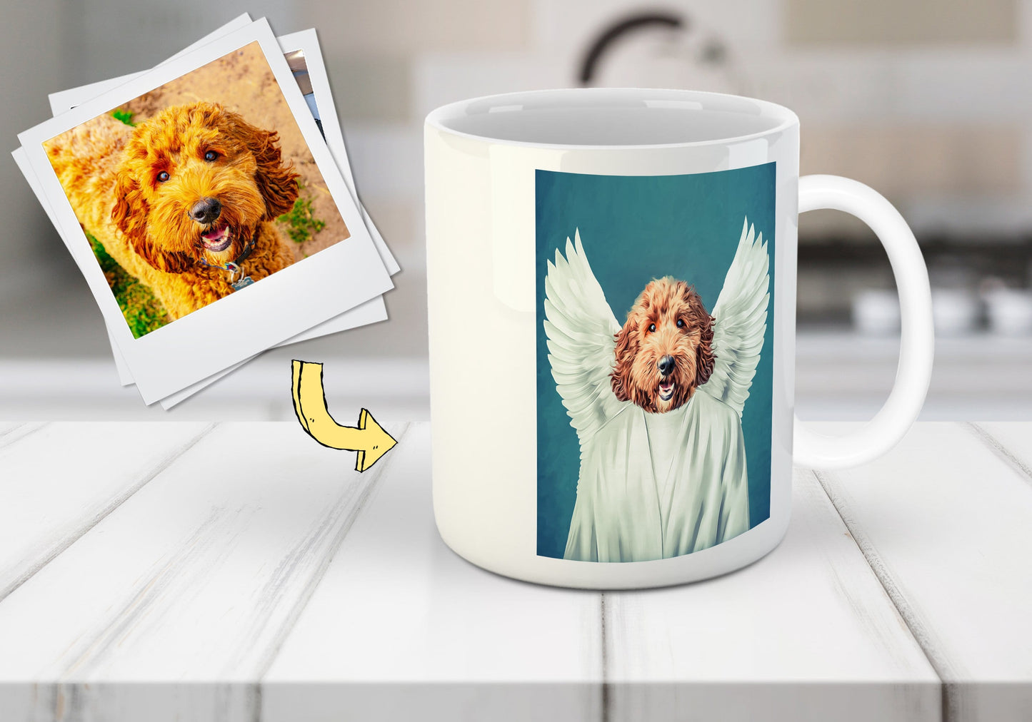 'The Angel' Custom Pet Mug