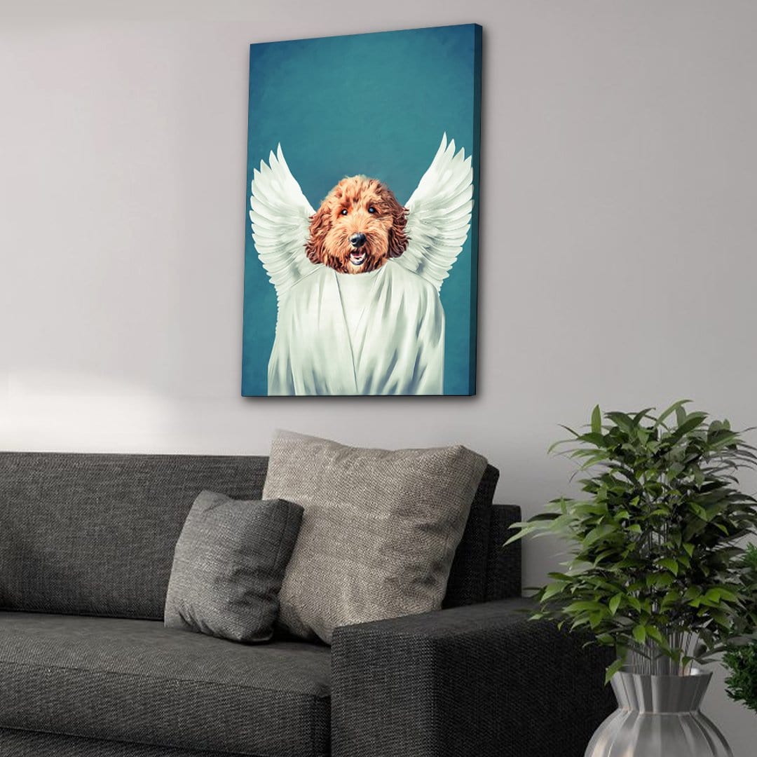 The Angel: Personalized Pet Canvas
