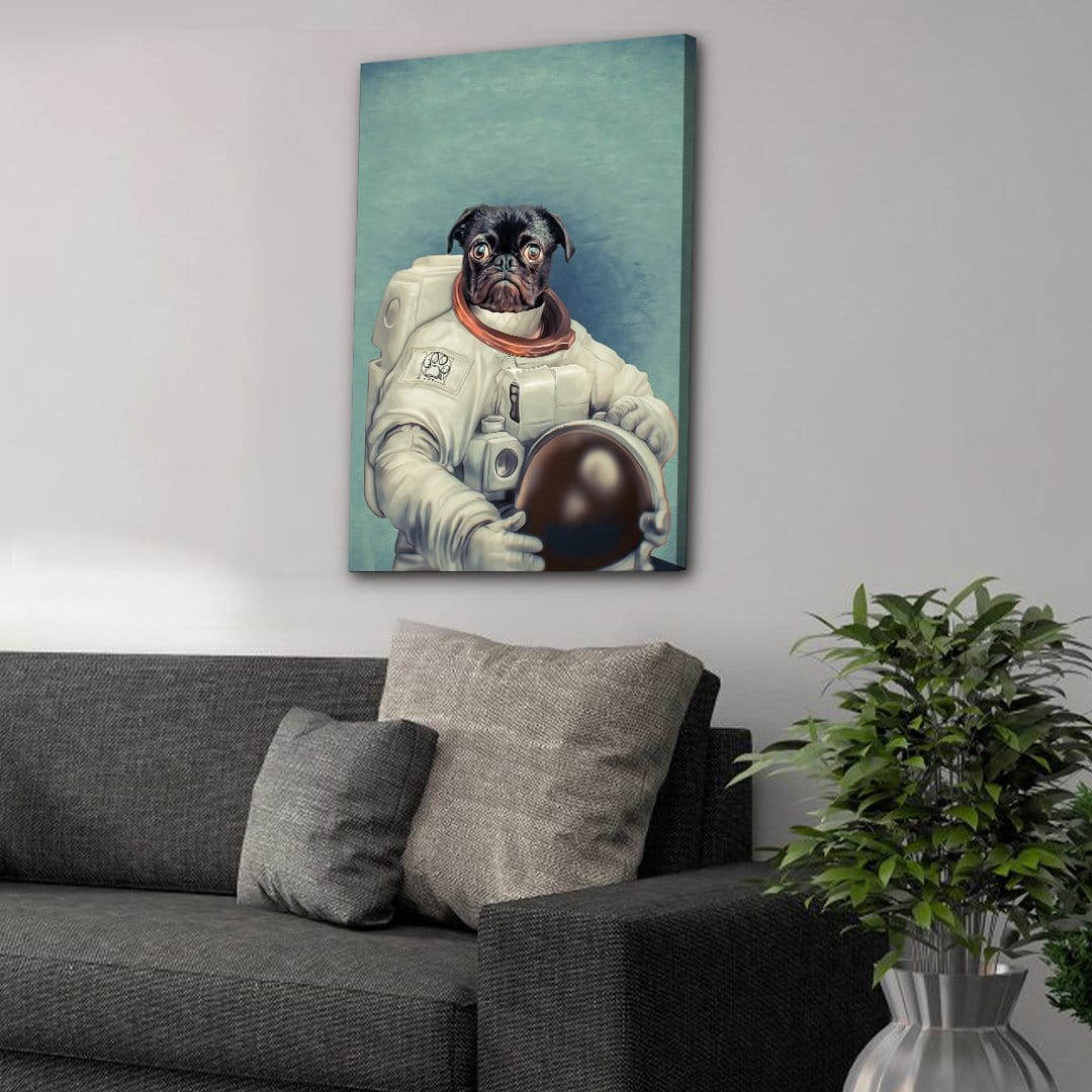 'The Astronaut' Personalized Canvas