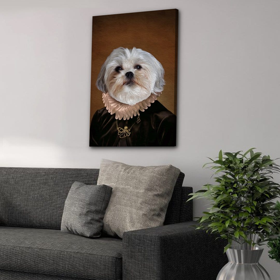 The Duchess: Personalized Pet Canvas