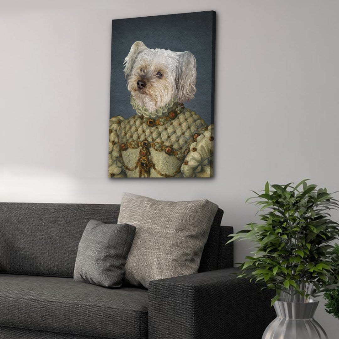 The Princess: Personalized Pet Canvas