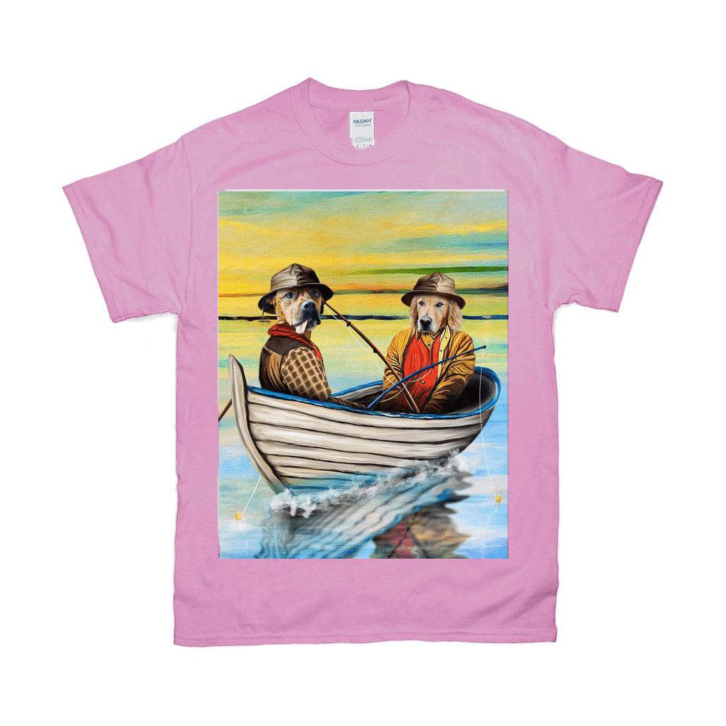 'The Fishermen' Personalized 2 Pet T-Shirt