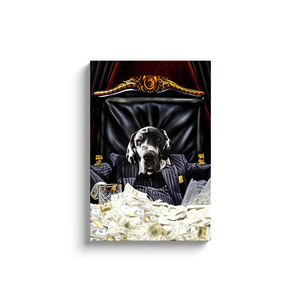 'ScarPaw' Personalized Pet Canvas
